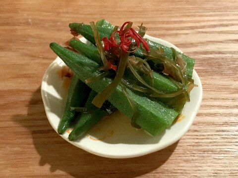 常備菜に◎作りおき◎弁当にも。オクラの漬物